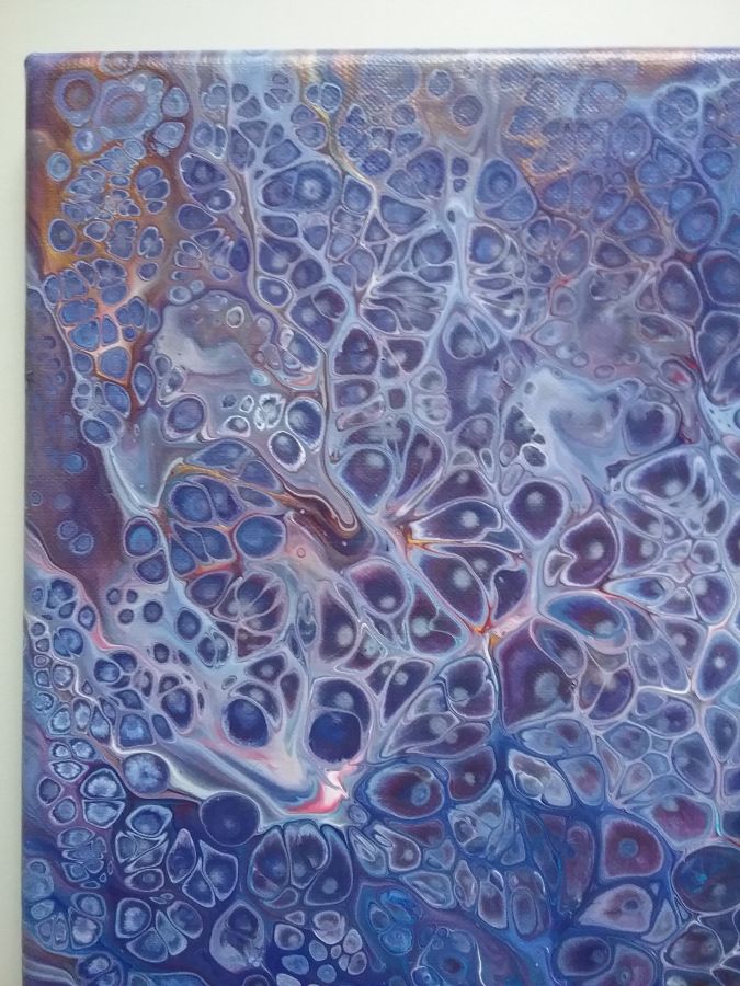 Peinture abstraite - Cellules