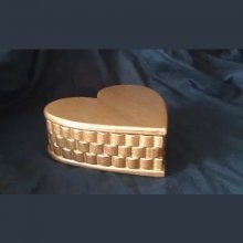 Boîte à trésor forme coeur